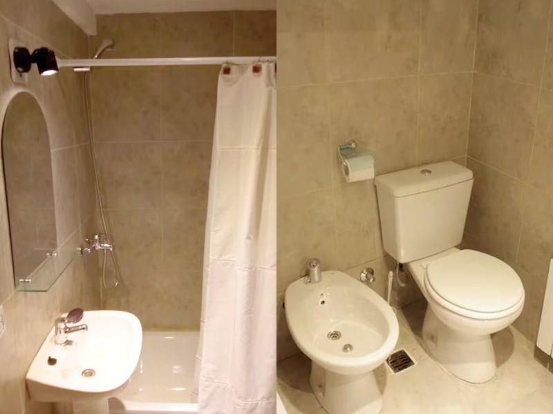 Baño completo con bañera